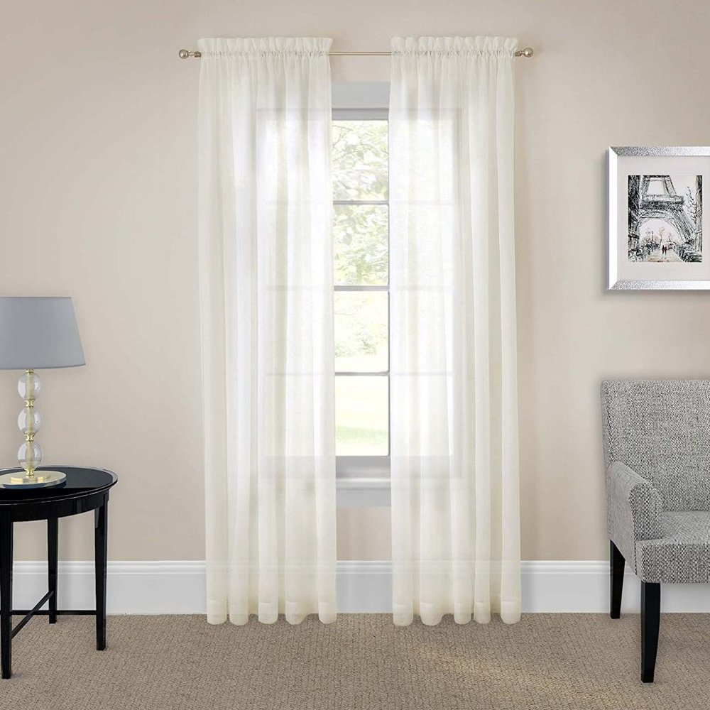 PAIRS TO GO Victoria Voile 59" x 63" Light Filter